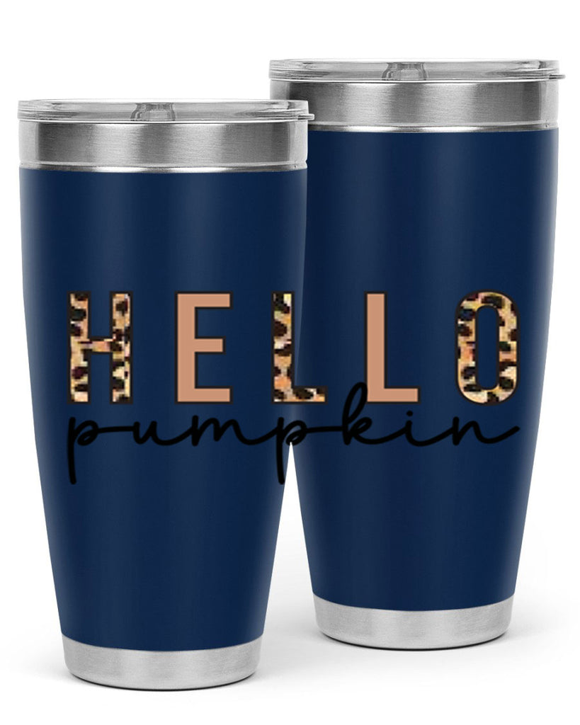 Hello Pumpkin Fall 291#- fall- Tumbler