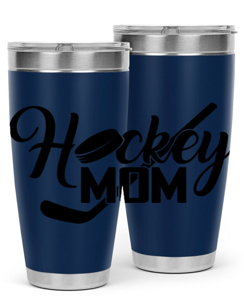 Hockey mom 1186#- hockey- Tumbler