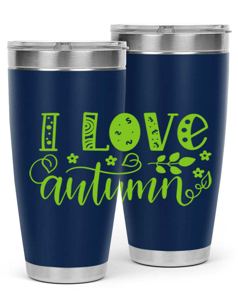 I Love Autumn 325#- fall- Tumbler