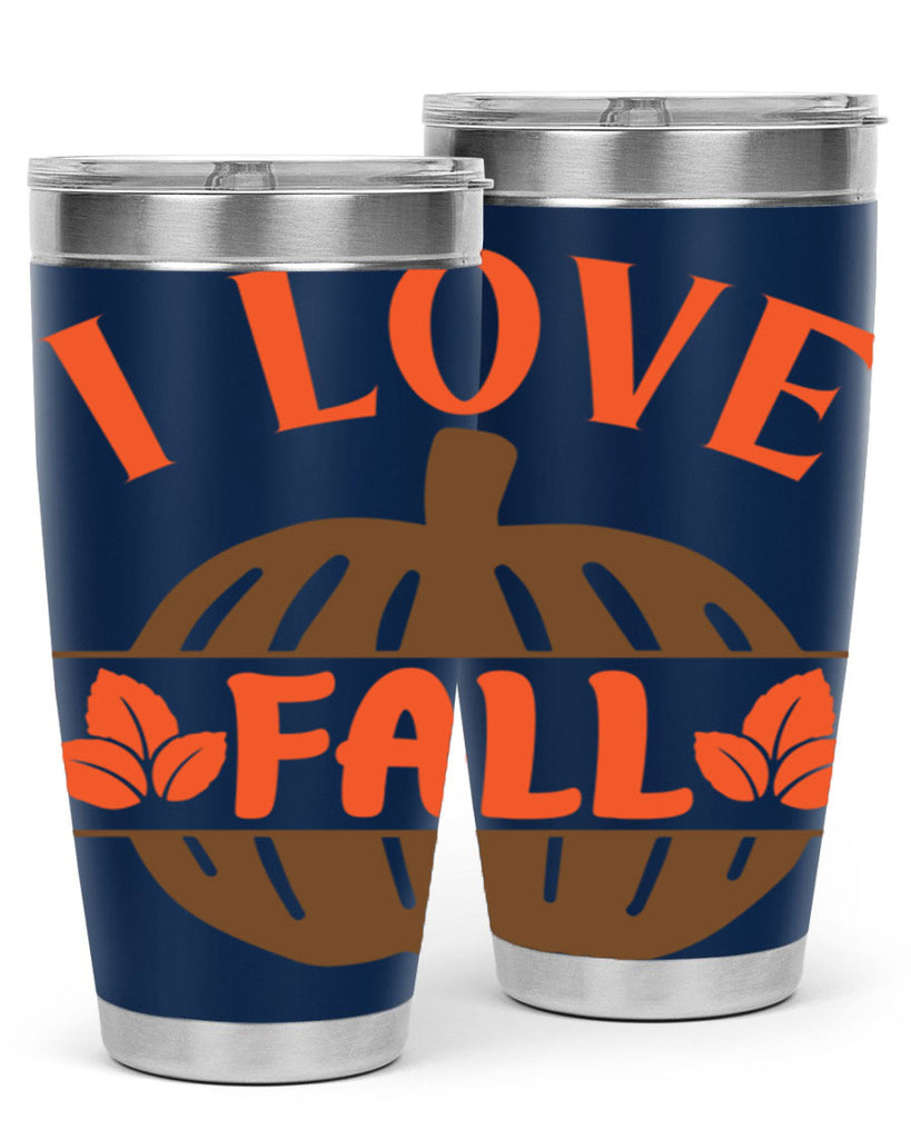 I Love Fall 337#- fall- Tumbler