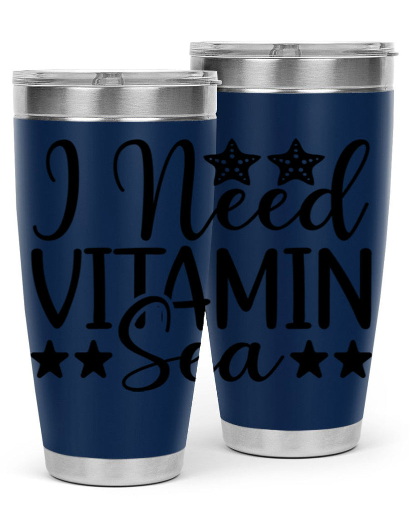 I Need Vitamin Sea 232#- mermaid- Tumbler