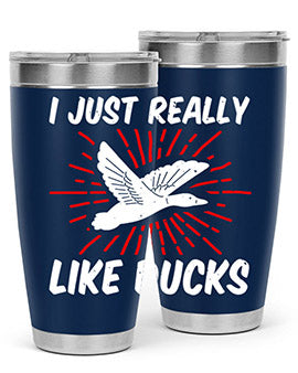 I just really like ducks Style 50#- duck- Tumbler