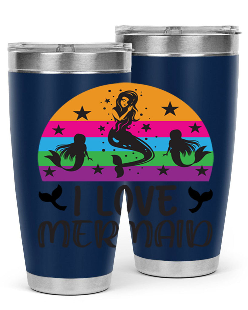 I love mermaid 230#- mermaid- Tumbler