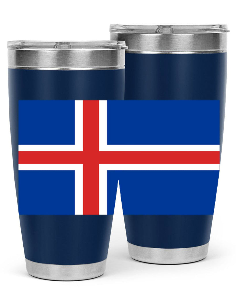 Iceland 122#- world flags- Tumbler