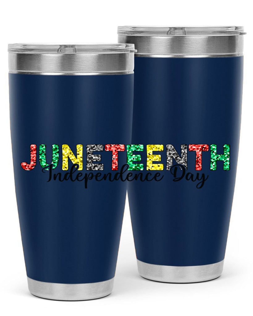 Juneteenth Independence Day 37#- Juneteenth- tumbler