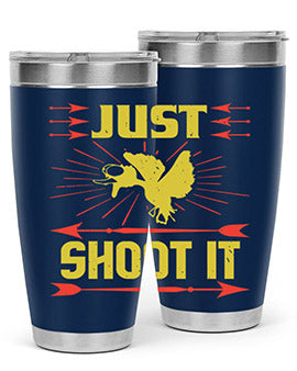 Just shoot it Style 32#- duck- Tumbler