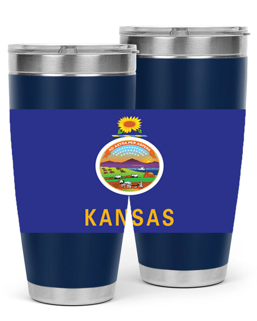 Kansas 36#- Us Flags- Tumbler