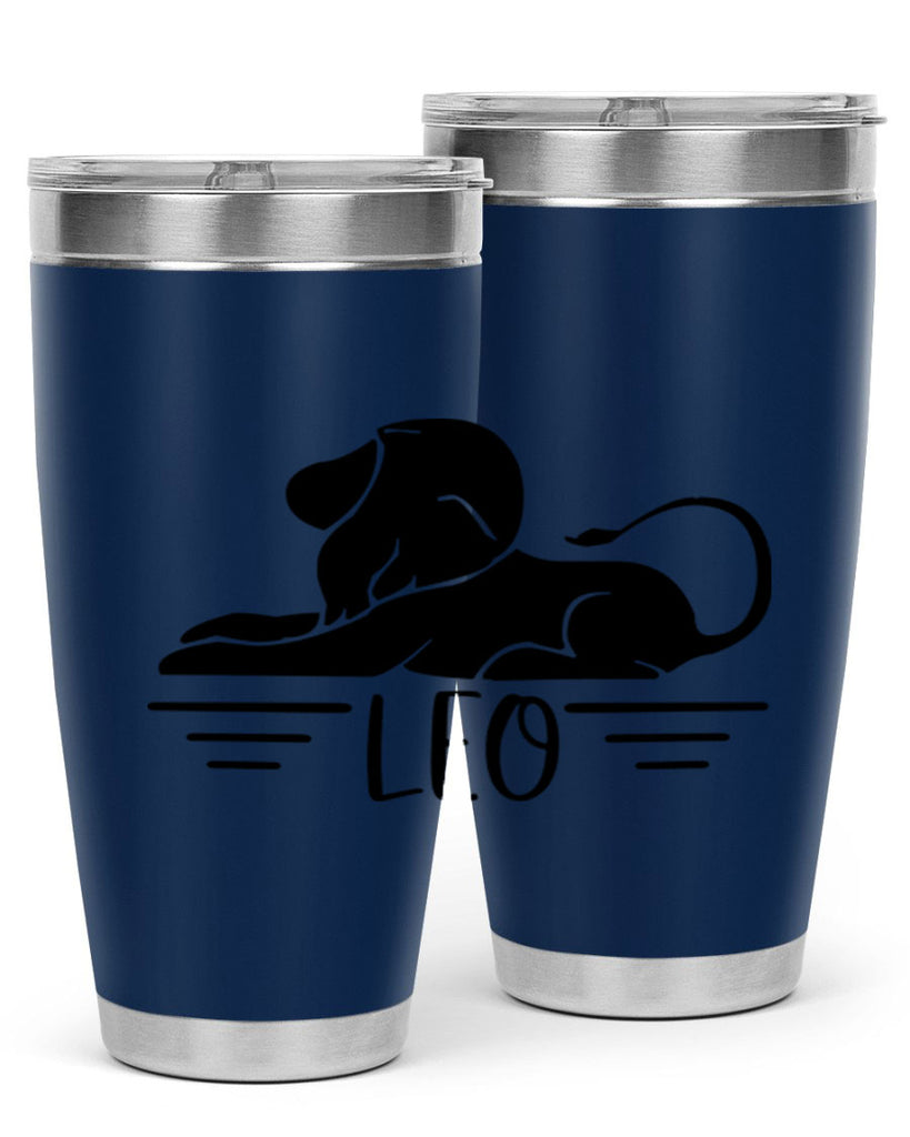 Leo 288#- zodiac- Tumbler