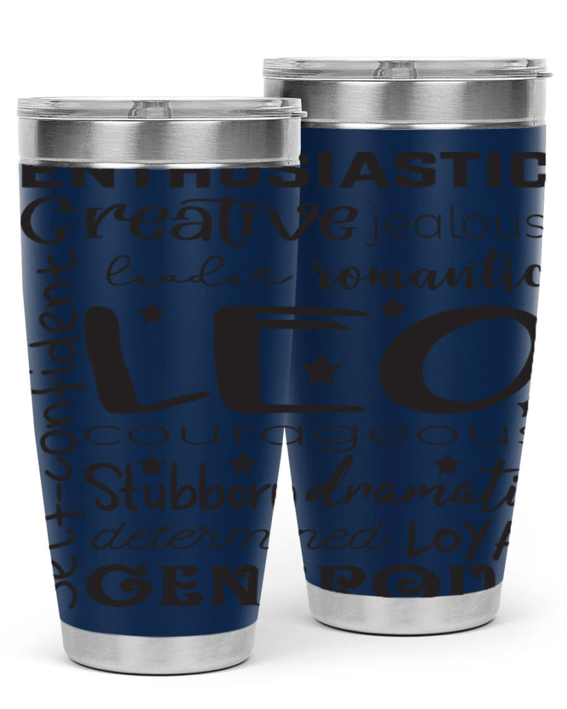 Leo 568#- zodiac- Tumbler