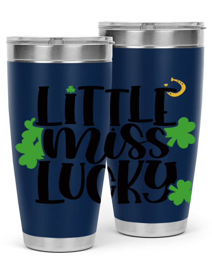 Little Miss Lucky Style 68#- St Patricks Day- Tumbler