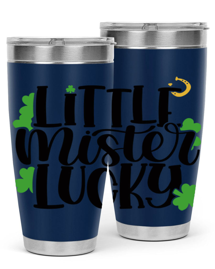 Little Mister Lucky Style 67#- St Patricks Day- Tumbler