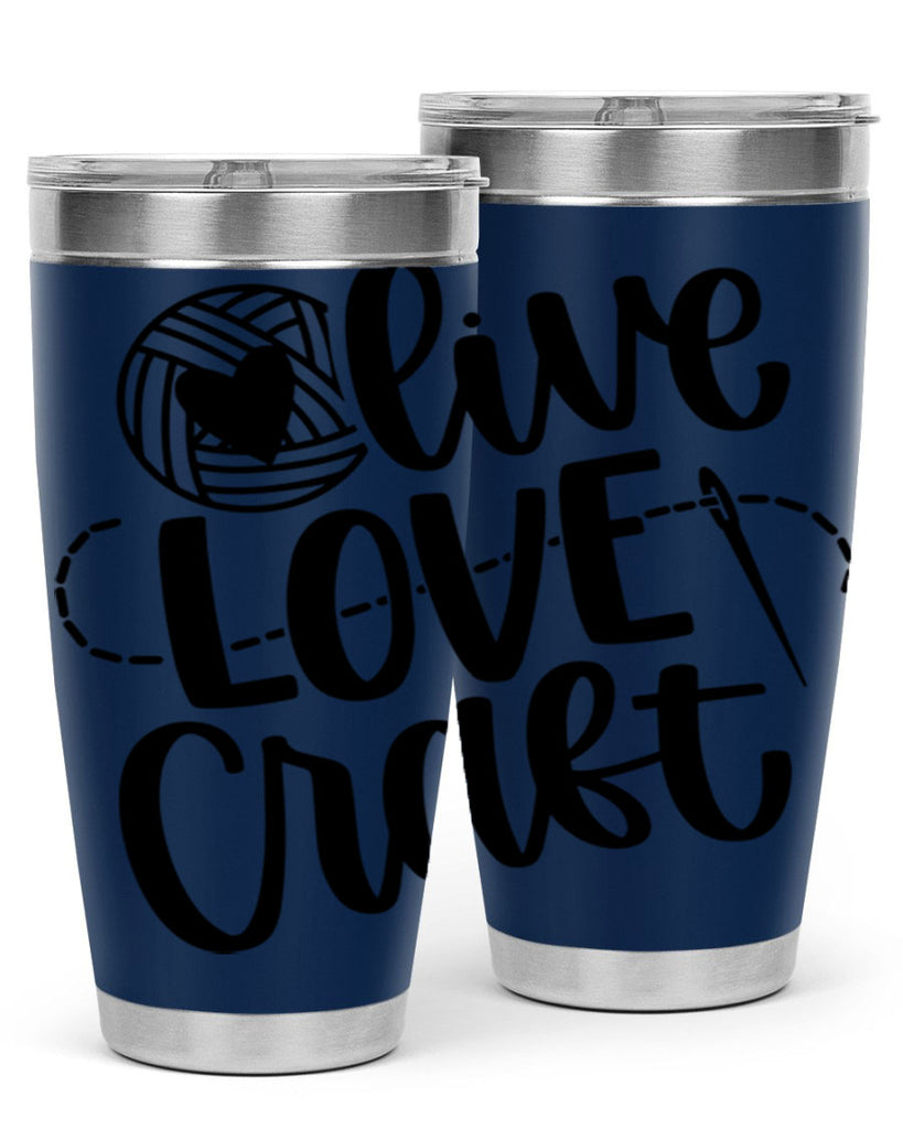 Live Love Craft 15#- crafting- Tumbler