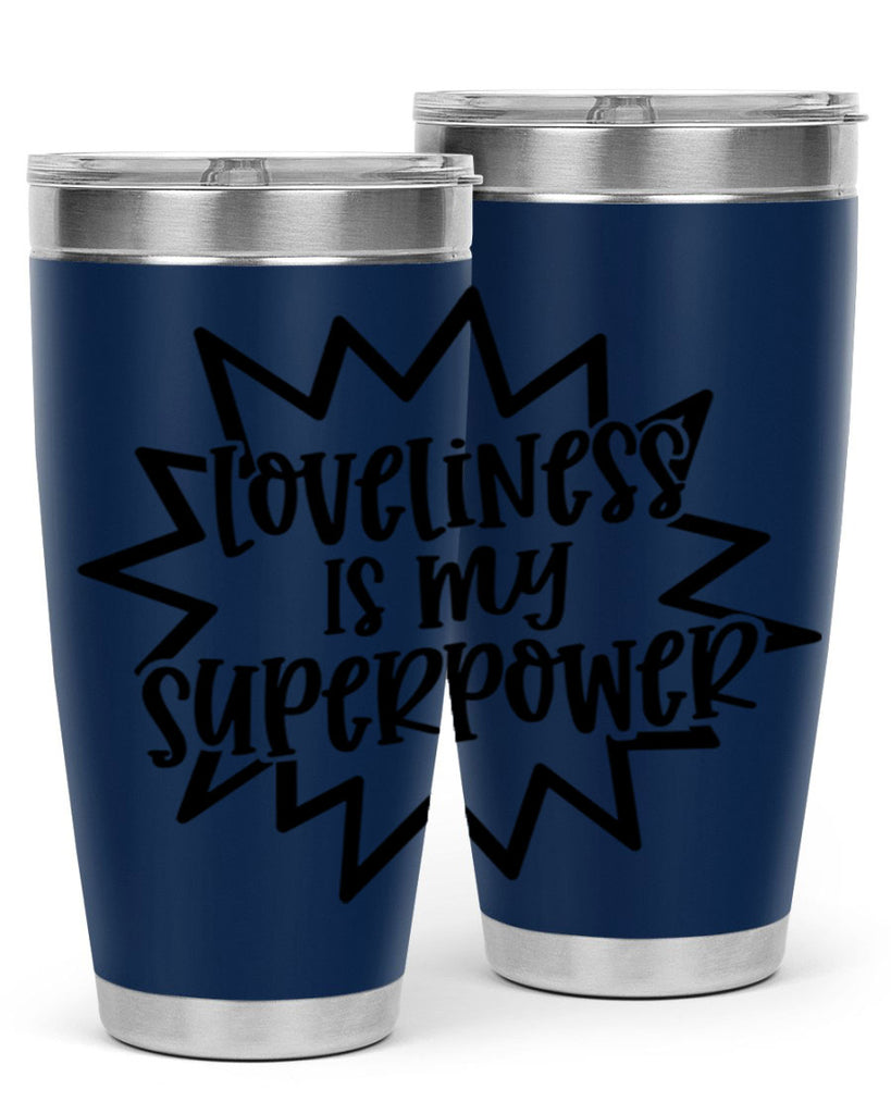 Loveliness Is My Superpower Style 53#- baby- tumbler