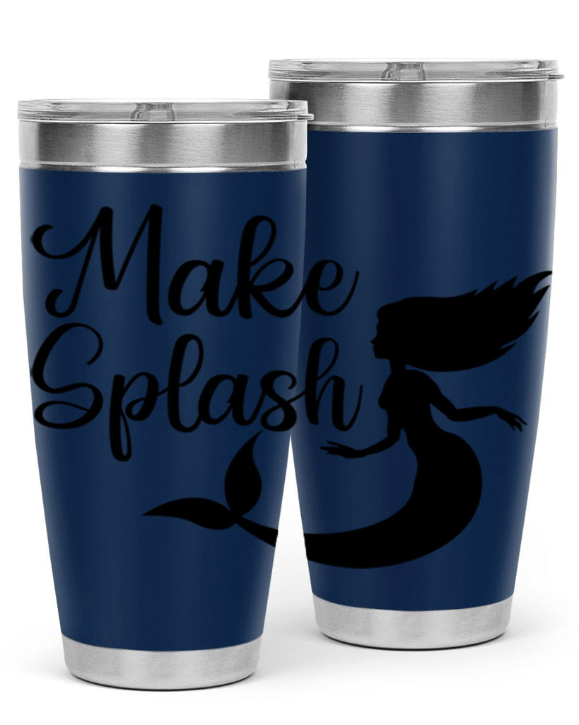 Make splash 316#- mermaid- Tumbler