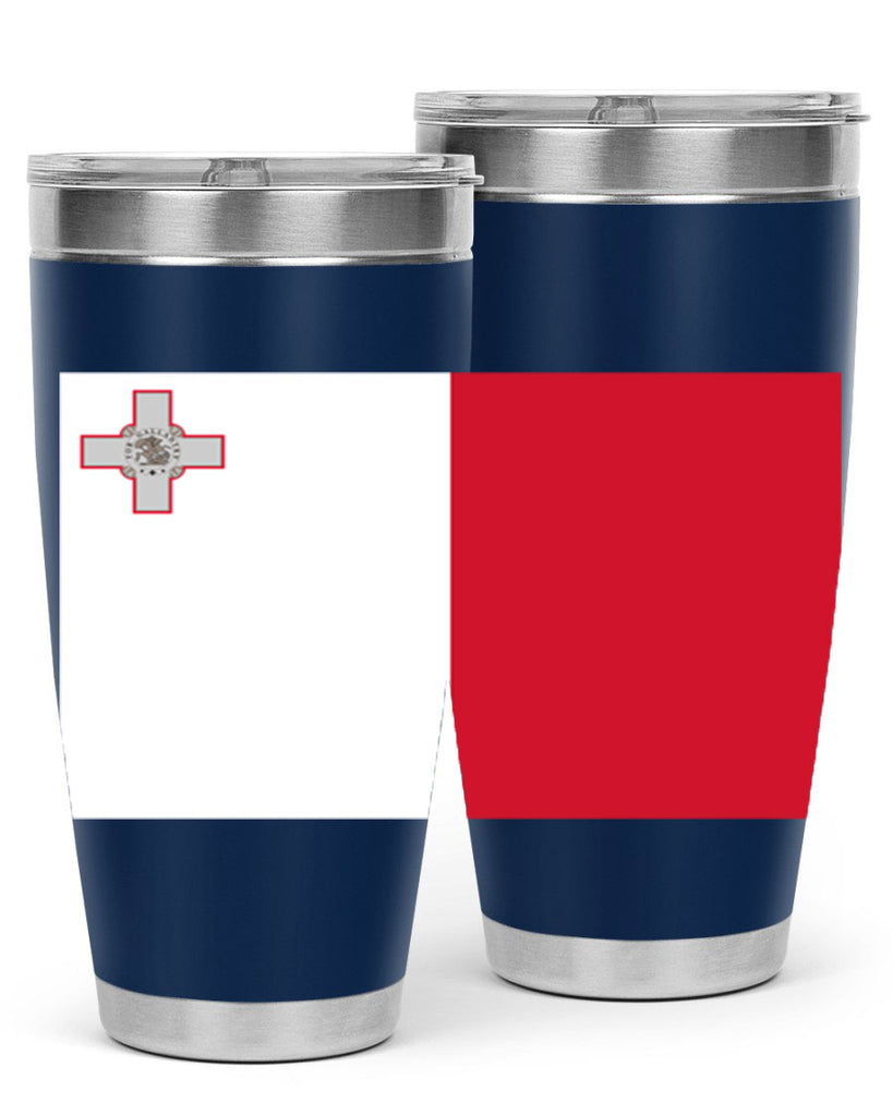 Malta 91#- world flags- Tumbler