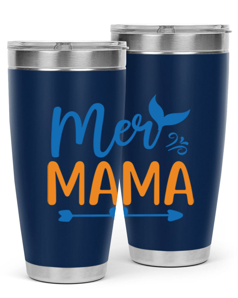 Mer Mama 330#- mermaid- Tumbler