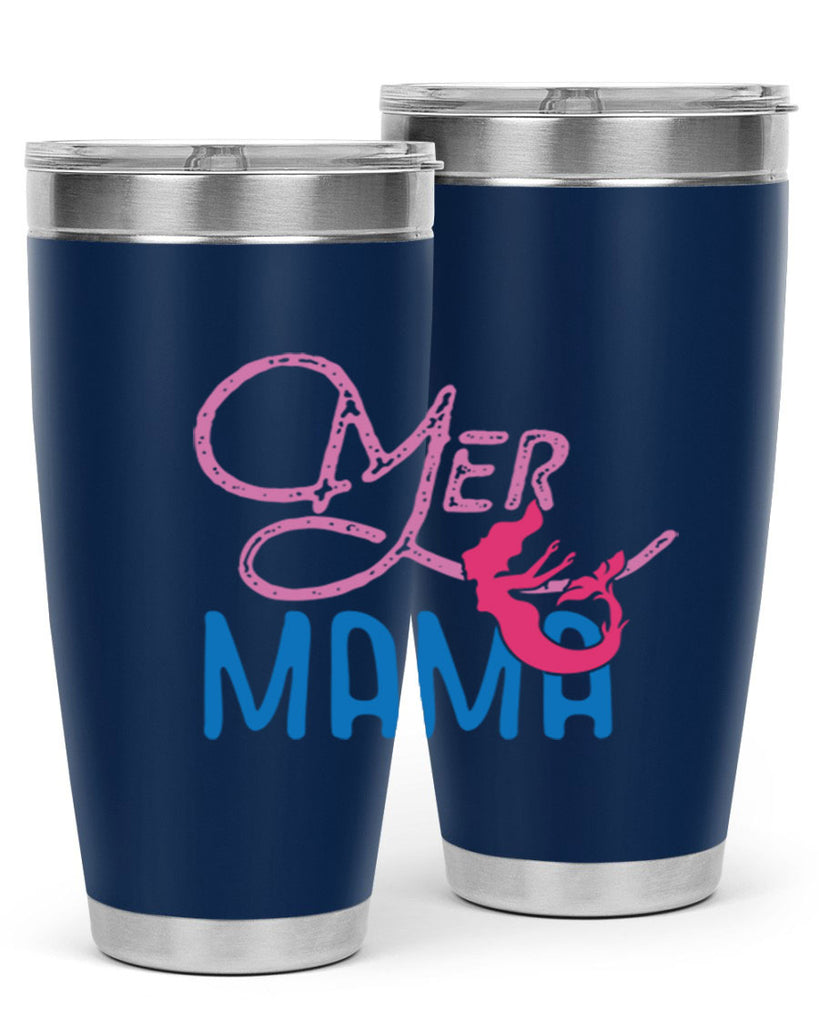 Mer Mama 333#- mermaid- Tumbler