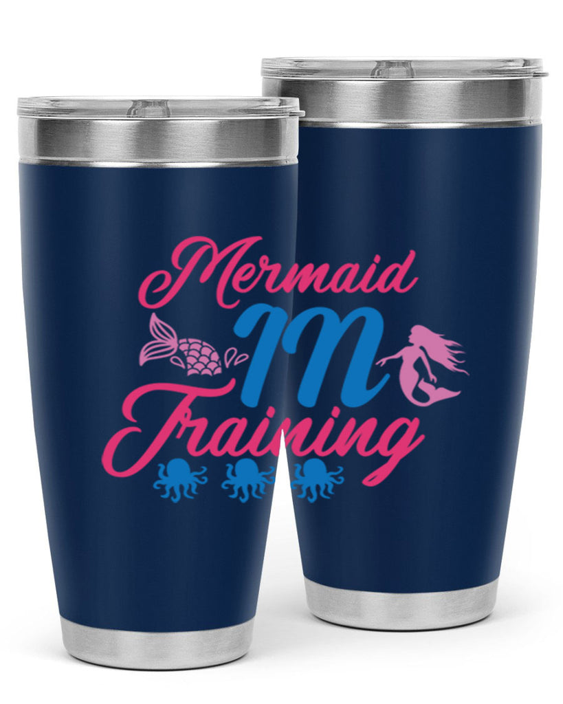 Mermaid In Training 363#- mermaid- Tumbler