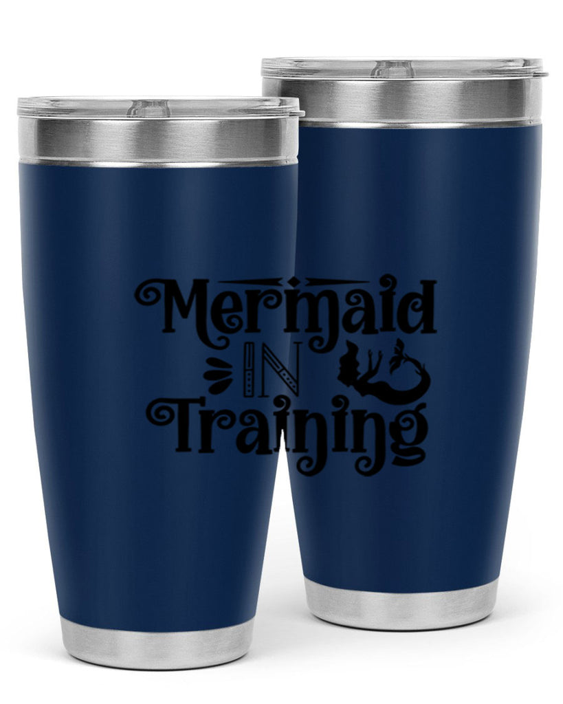 Mermaid In Training 364#- mermaid- Tumbler