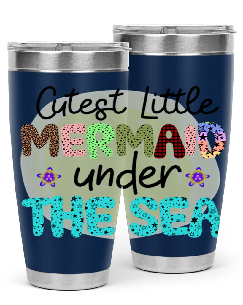 Mermaid Tshirt design 452#- mermaid- Tumbler