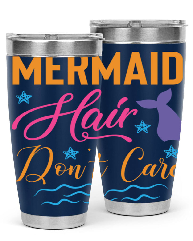 Mermaid hair dont care 414#- mermaid- Tumbler