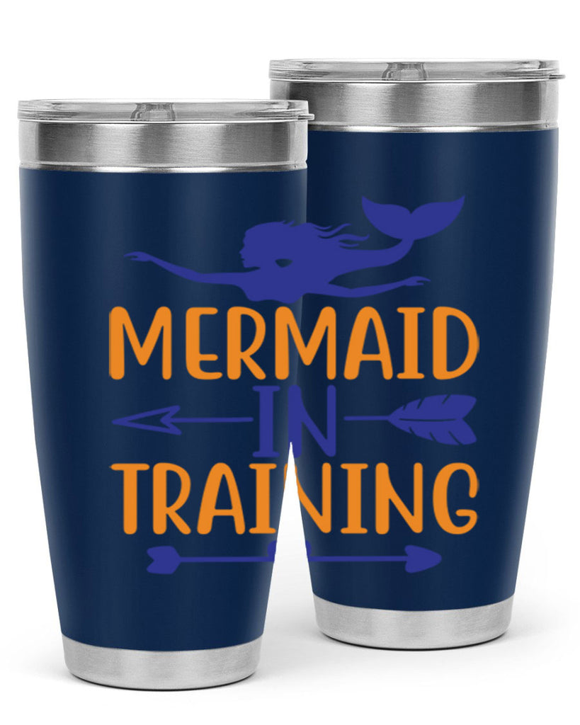 Mermaid in Training 360#- mermaid- Tumbler