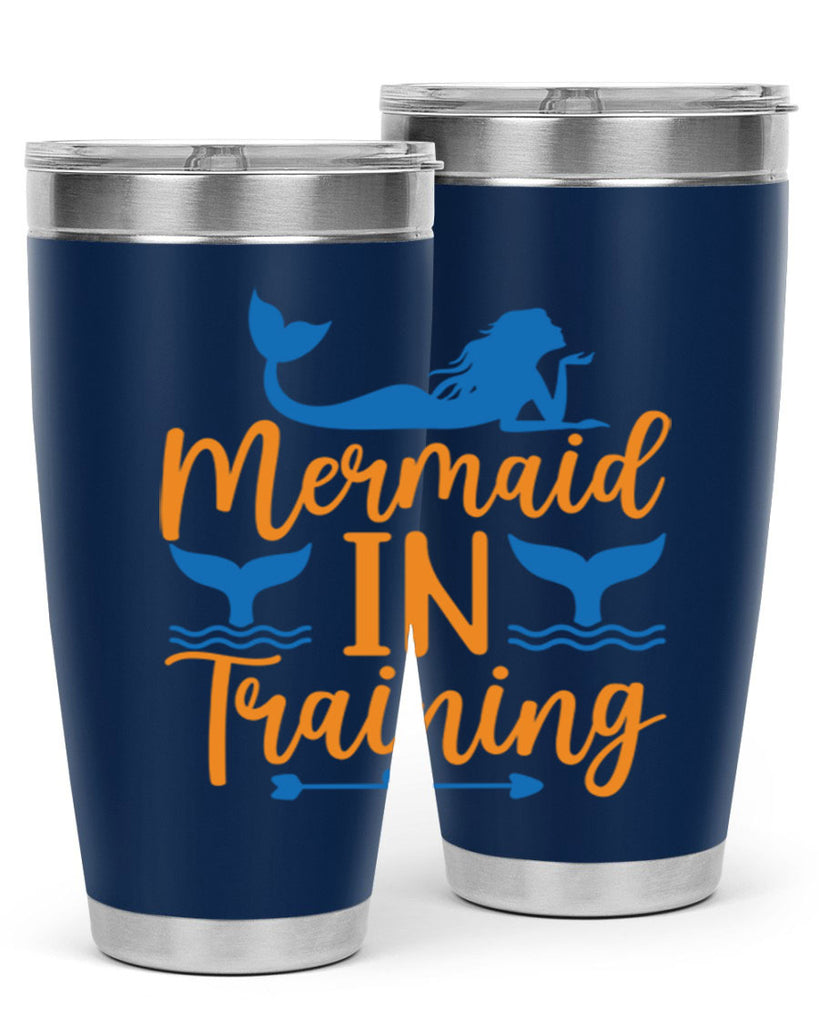 Mermaid in Training 367#- mermaid- Tumbler