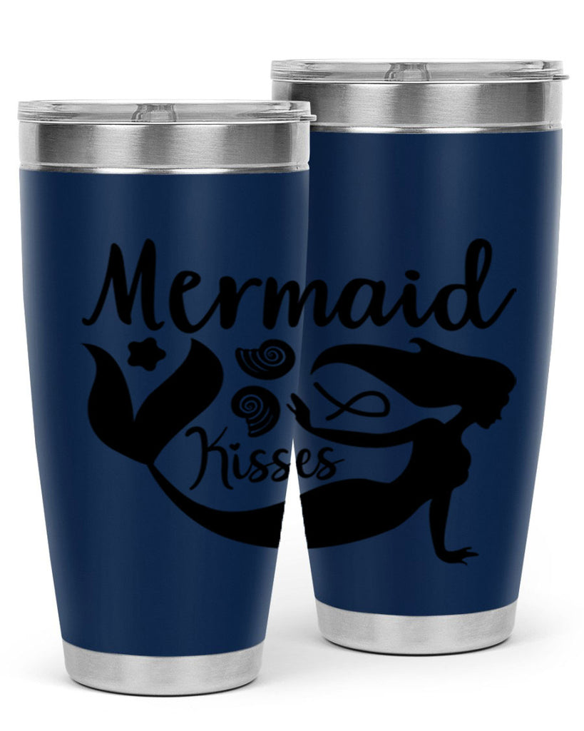 Mermaid kisses design 428#- mermaid- Tumbler