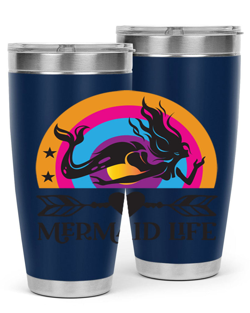 Mermaid life 431#- mermaid- Tumbler