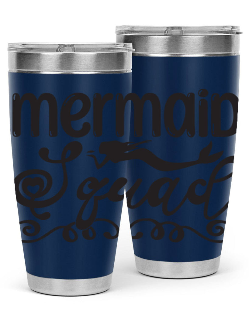 Mermaid squad 446#- mermaid- Tumbler