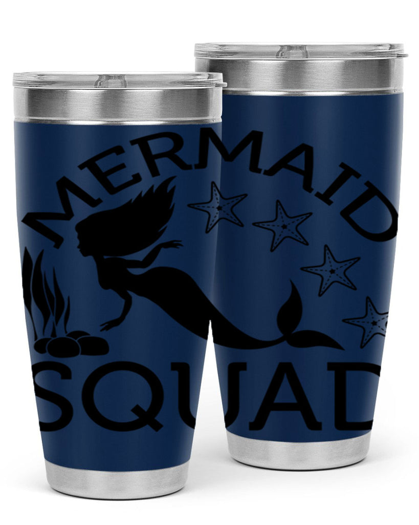 Mermaid squad 448#- mermaid- Tumbler