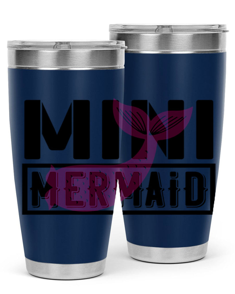 Mini mermaid 504#- mermaid- Tumbler