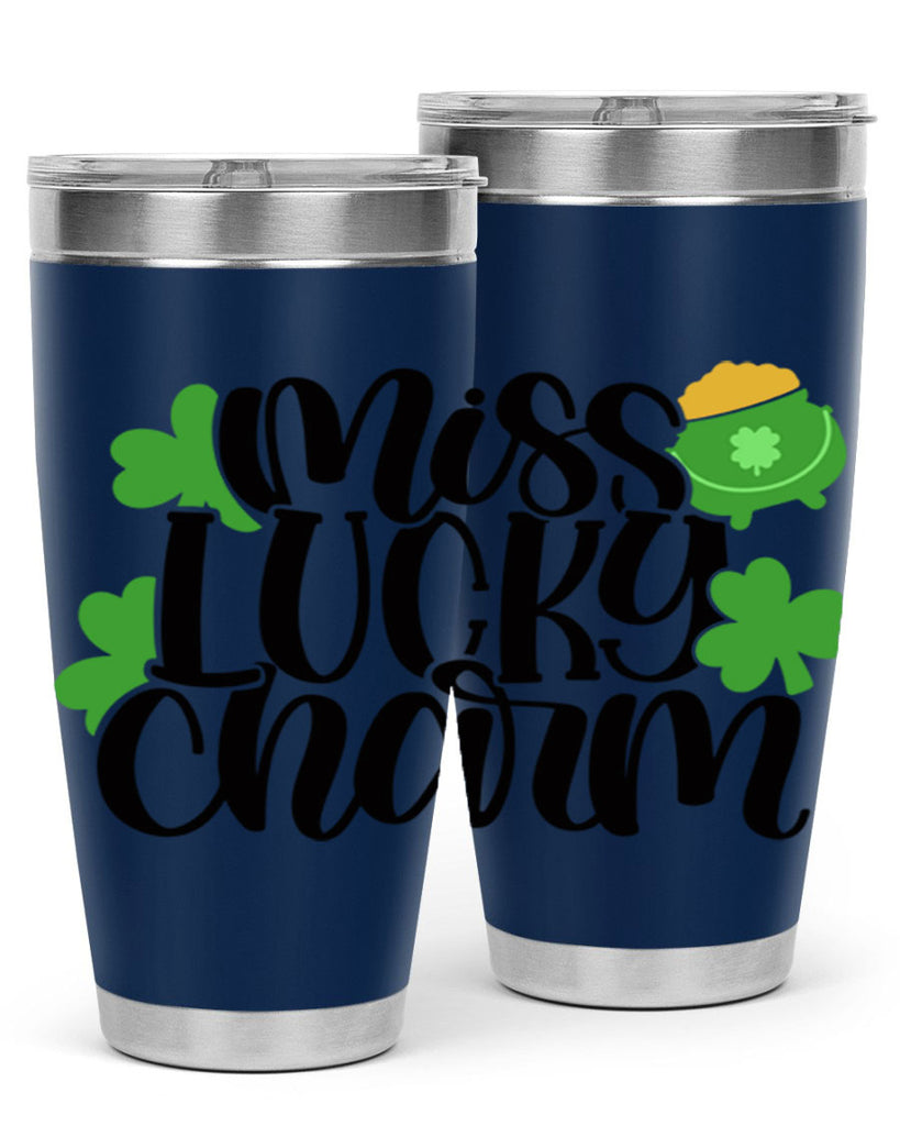 Miss Lucky Charm Style 48#- St Patricks Day- Tumbler