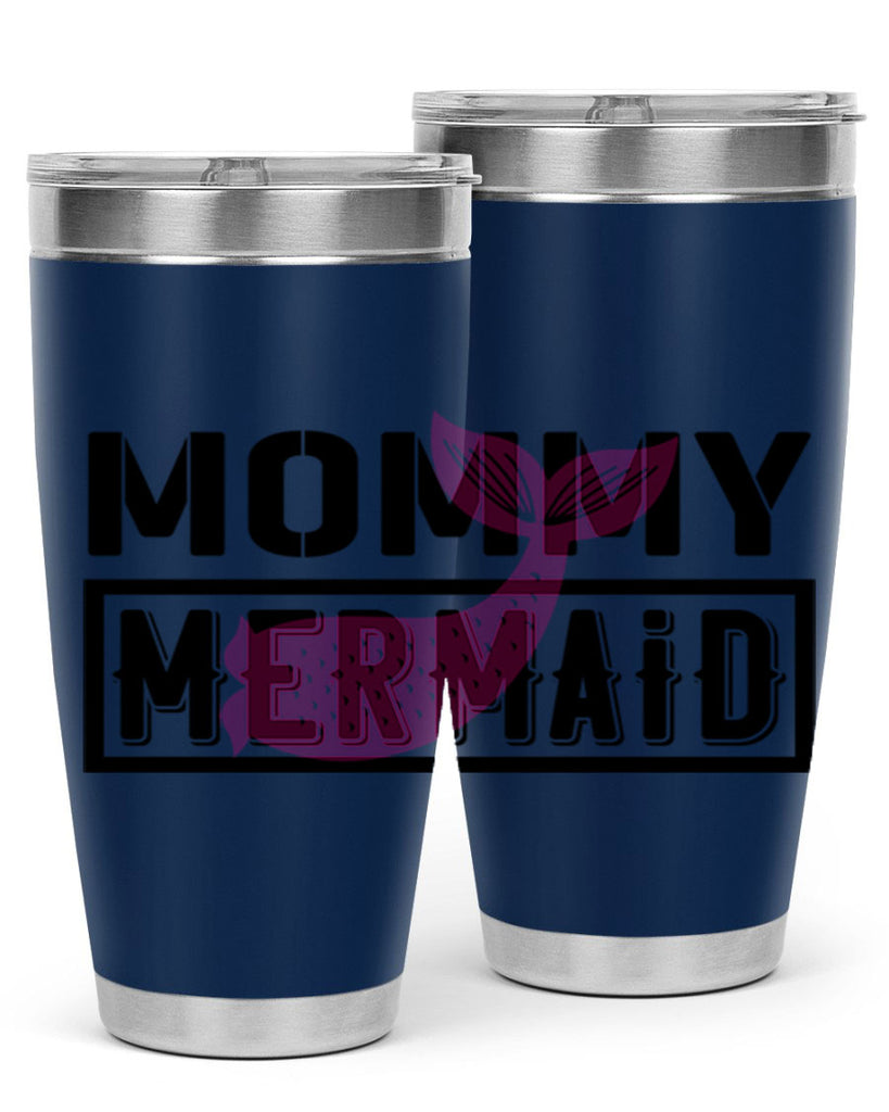 Mommy mermaid 514#- mermaid- Tumbler