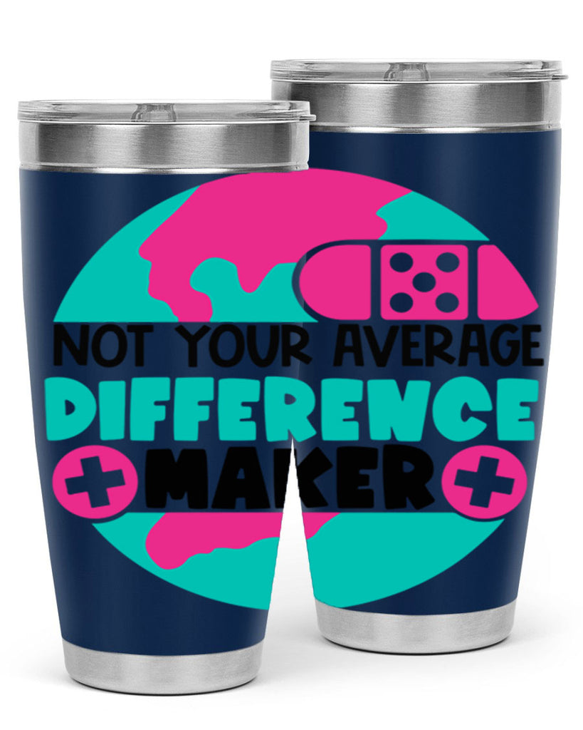 Not Your Averange Difference Maker Style Style 122#- nurse- tumbler