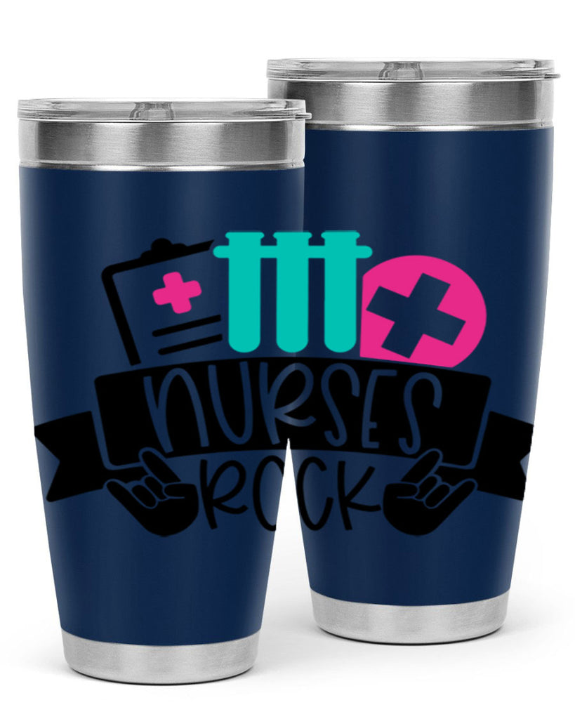 Nurses Rock Style Style 78#- nurse- tumbler