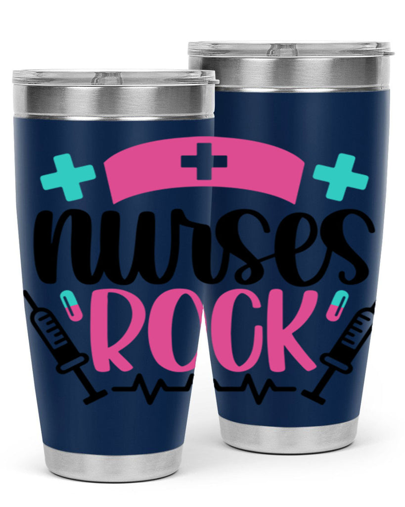 Nurses Rock Style Style 79#- nurse- tumbler