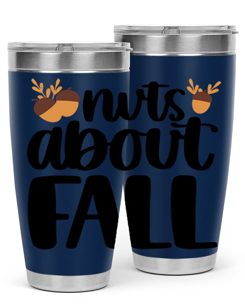 Nuts About Fall 503#- fall- Tumbler