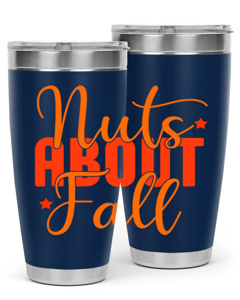Nuts About Fall Design 444#- fall- Tumbler