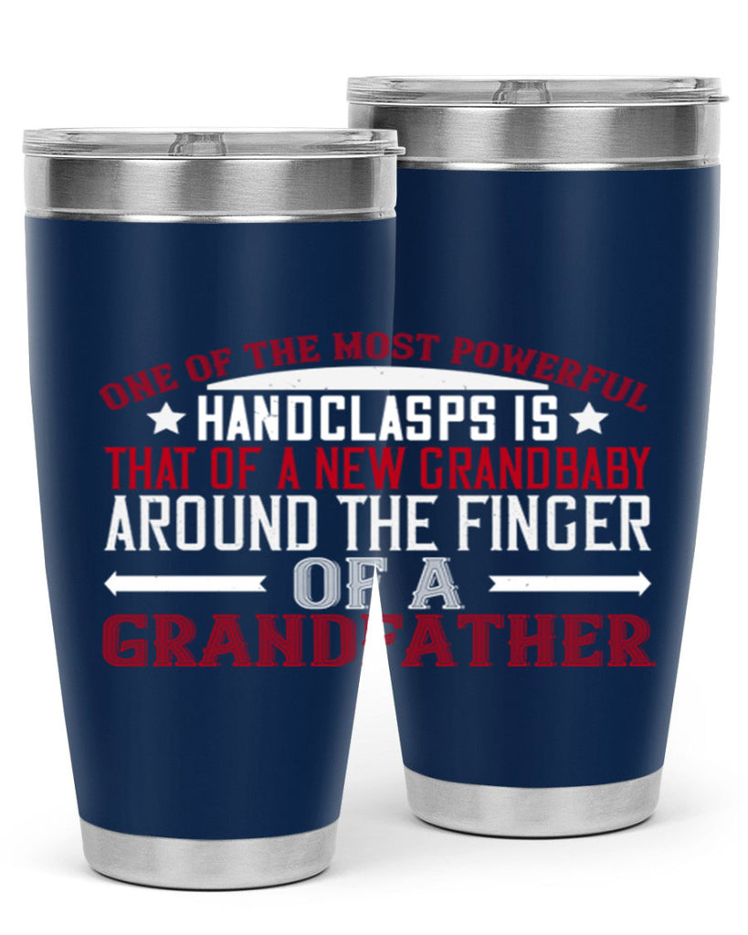 One of the most powerful handclasps 69#- grandpa - papa- Tumbler