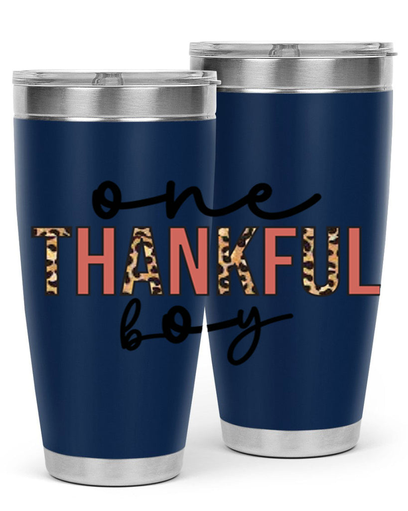 One thankful boy 462#- fall- Tumbler