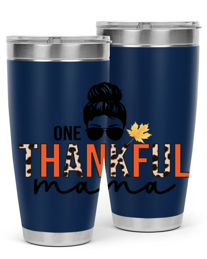 One thankful mama 463#- fall- Tumbler