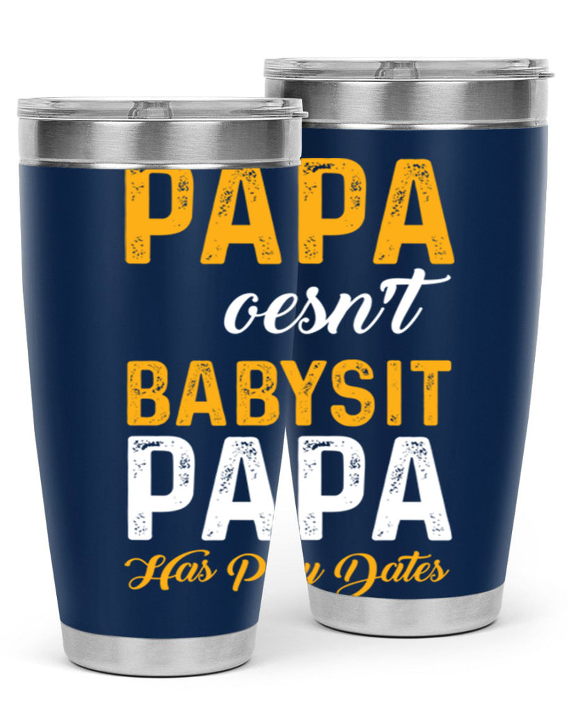 Papa 124#- grandpa - papa- Tumbler