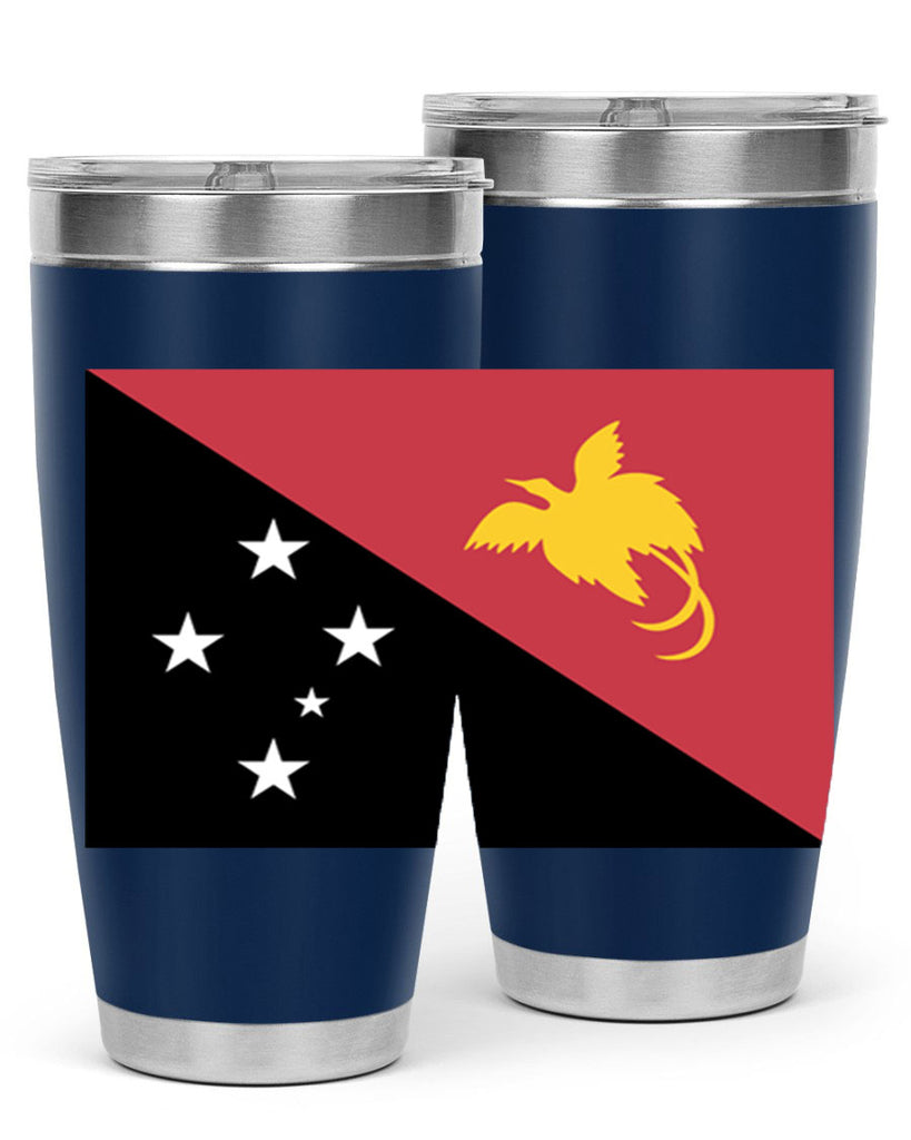 Papua New Guinea 62#- world flags- Tumbler