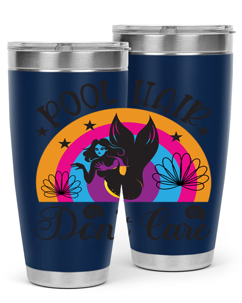 Pool hair dont care 541#- mermaid- Tumbler