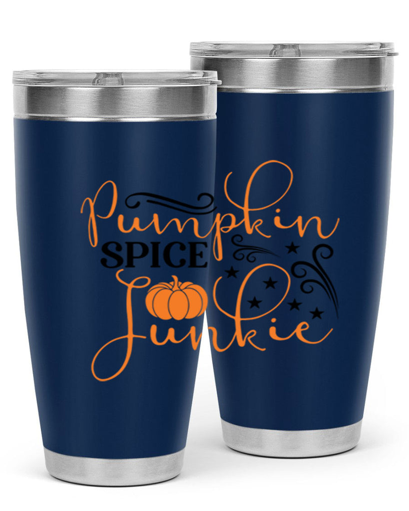 Pumpkin Spice Junkie 549#- fall- Tumbler