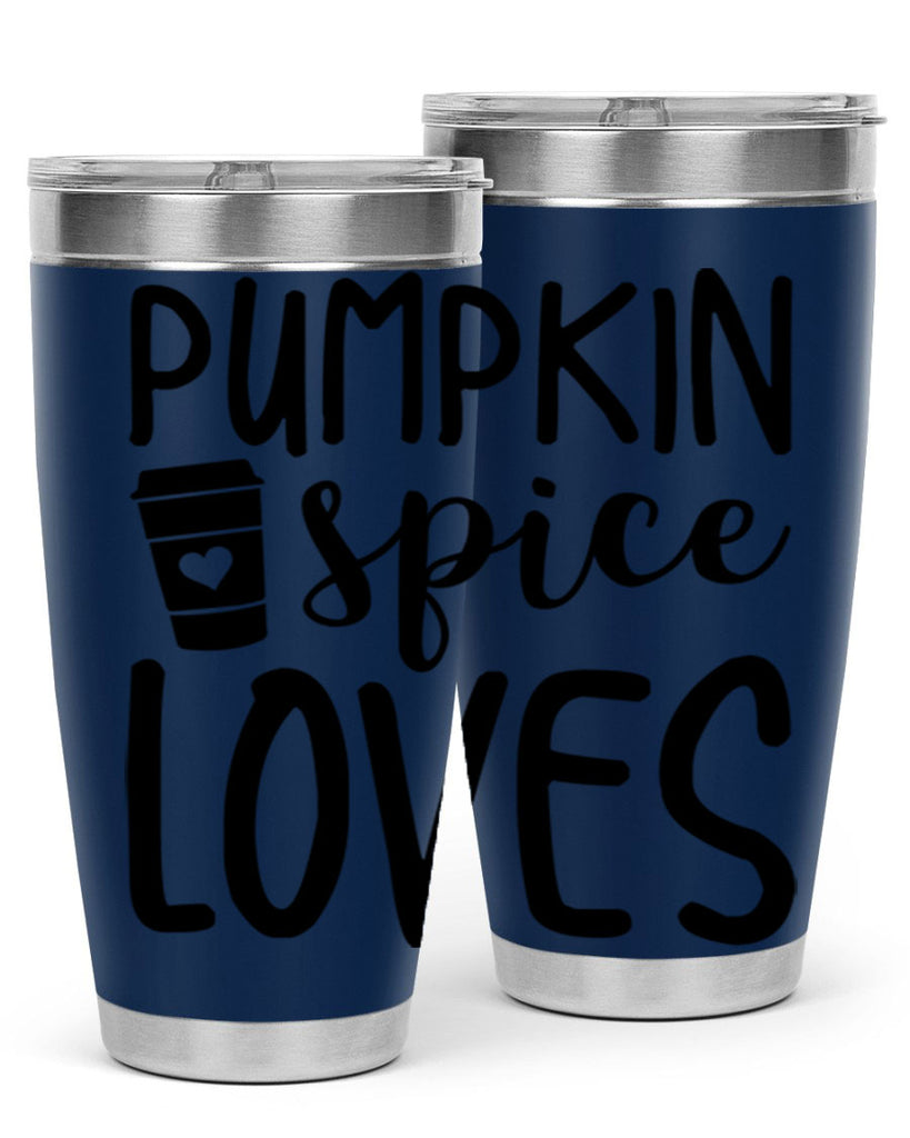 Pumpkin Spice Loves 555#- fall- Tumbler