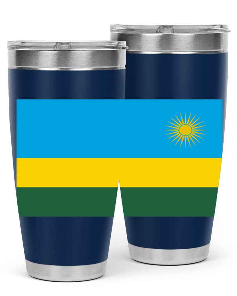 Rwanda 53#- world flags- Tumbler