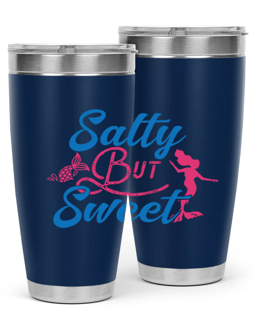 Salty But Sweet 563#- mermaid- Tumbler