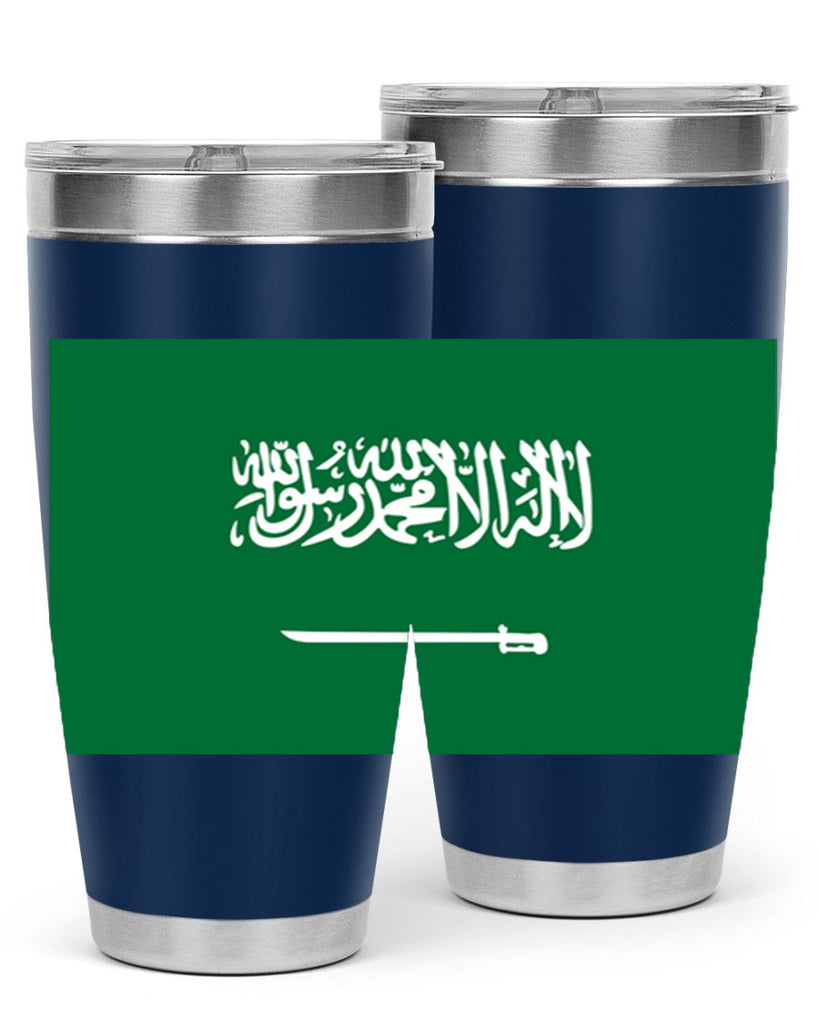 Saudi Arabia 46#- world flags- Tumbler